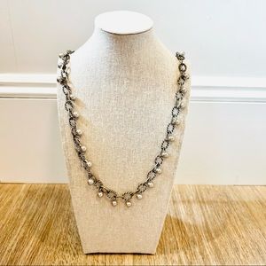 Carolee Pearl/Metal Mix Necklace